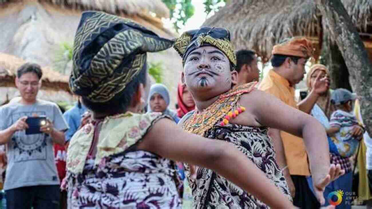 A Group Of Sasak People Performing A Traditional Dance In Lombok A Portrait Of Bali And Lombok