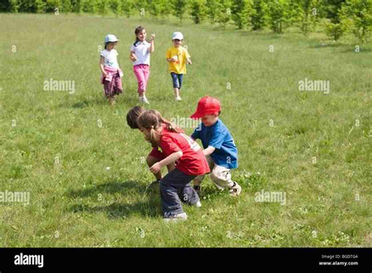 A Group Of Children Playing Happily In A Field During The Golden Days Of Growing Up When Growing Up Was Mandatory: The True Story Of A Mid 20th Century Boy