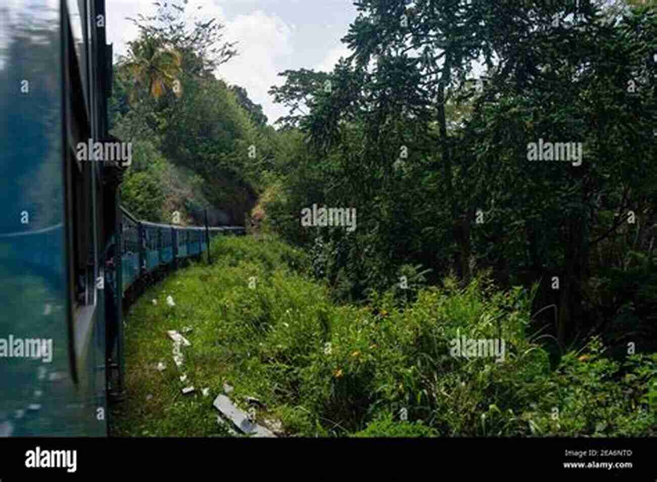 A Scenic Railway Journey Through Lush Green Mountains A Of Railway Journeys