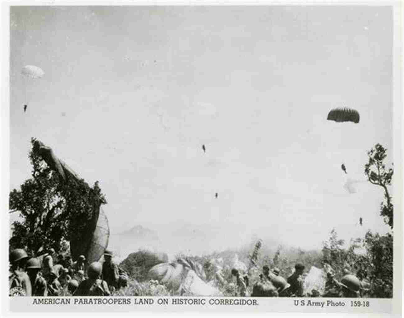 American Paratroopers Landing On Corregidor Island During World War II Rock Force: The American Paratroopers Who Took Back Corregidor And Exacted MacArthur S Revenge On Japan