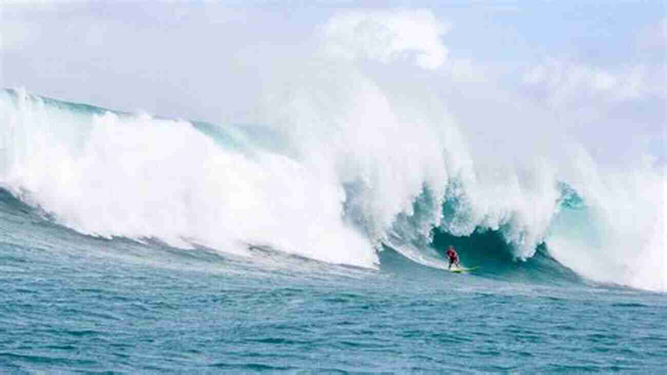 Angie Clucas Conquering A Massive Wave At North Shore, Hawaii Team Wave Surfing Angie Clucas