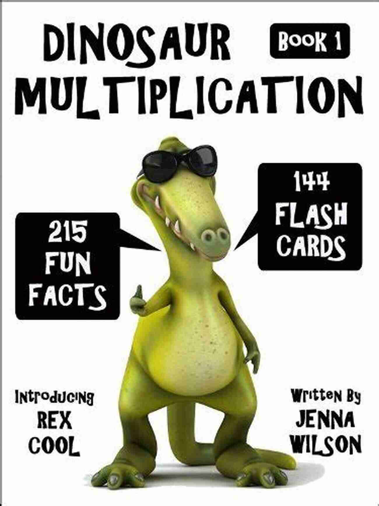 Apatosaurus Dinosaur Multiplication Flash Cards Fun Facts: 1 (Maths Dinosaur Books)