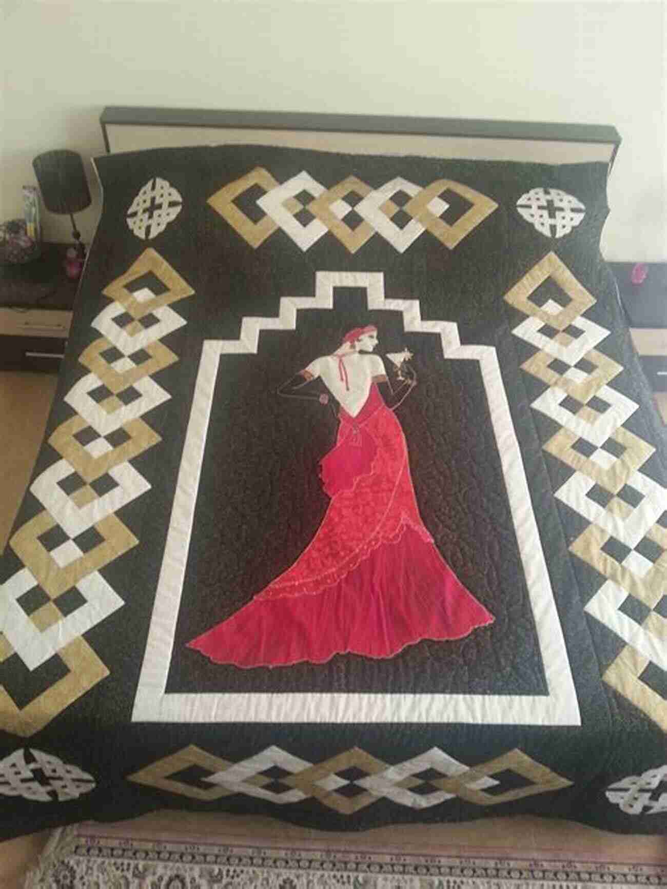 Art Deco Quilt Inspired By The Great Gatsby Learning About Quilting: 12 Novel Inspired Quilting Projects And How To Make Them: Easy Quilting Patterns