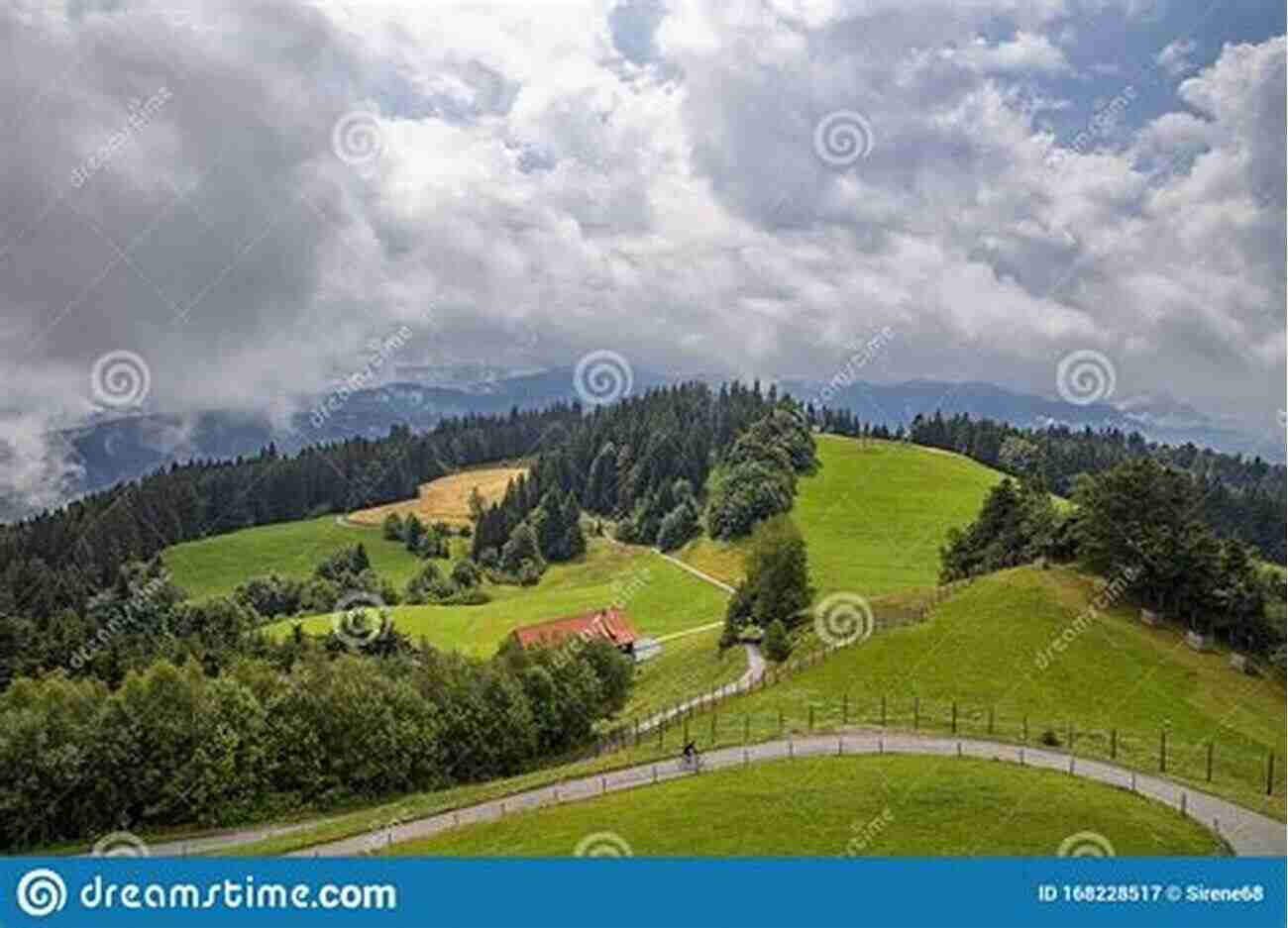 Beautiful Indiana Farm Landscape With Rolling Hills, Green Fields, And Colorful Farmhouses Farm Story: Coming Out Of Indiana