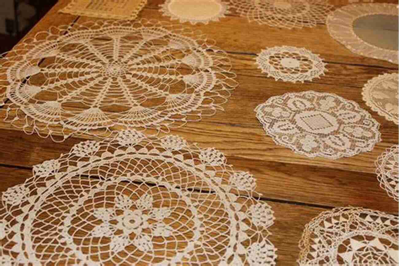 Beautiful Handmade Lace Doily Lace And Lace Making (Dover Knitting Crochet Tatting Lace)