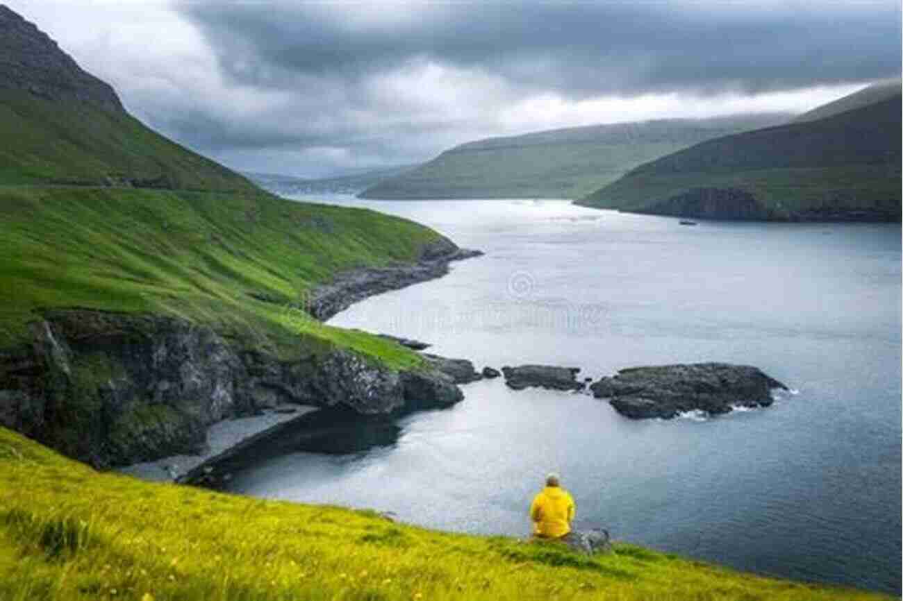 Beautiful Serene Lake Surrounded By Green Hills In Vágar Island Faroe Islands (Bradt Travel Guides)