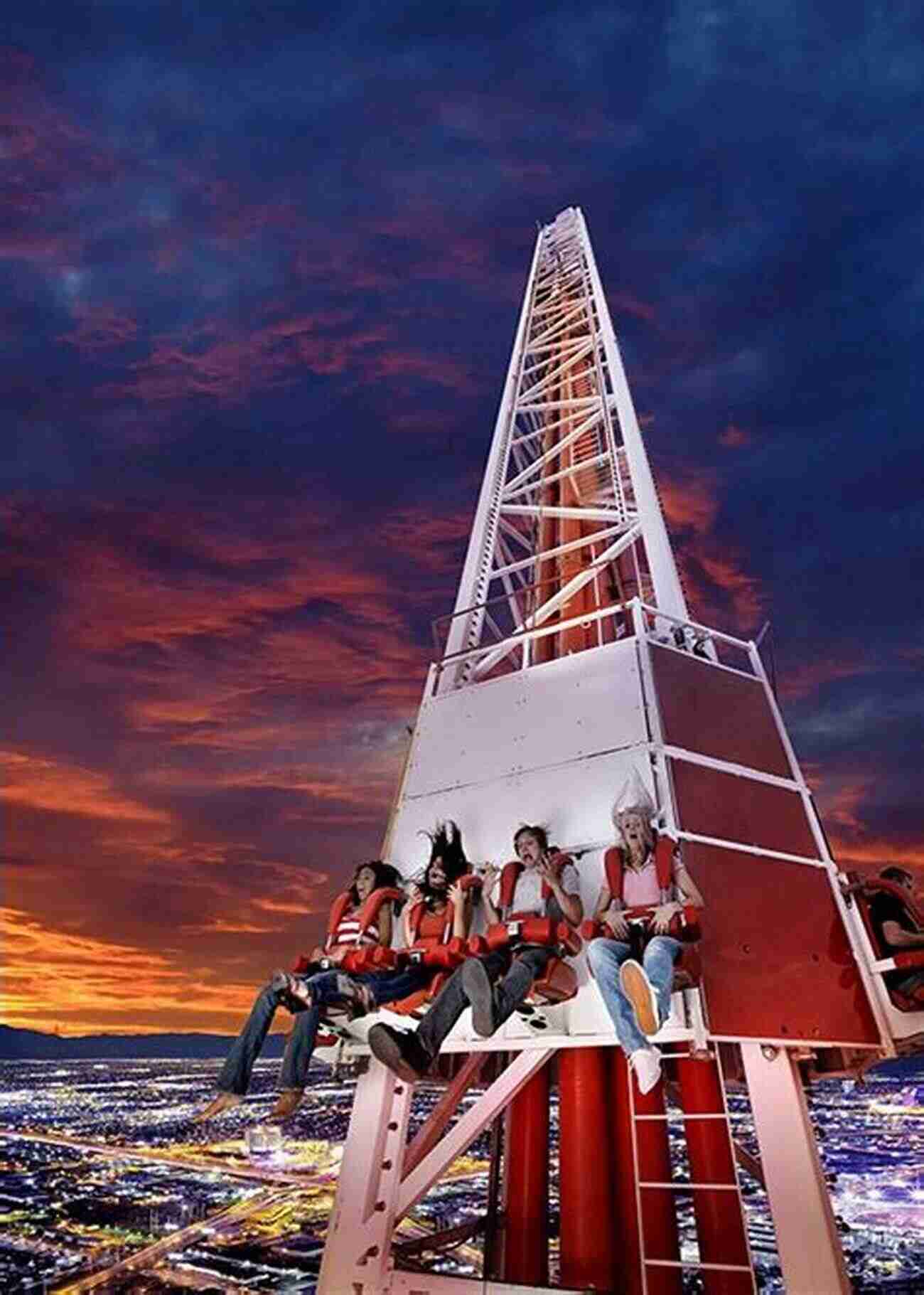 Big Shot Ride At Stratosphere Tower 25 Extreme Drop Tower Rides: The Tallest Fastest Most Insane Free Fall Rides Ever Built