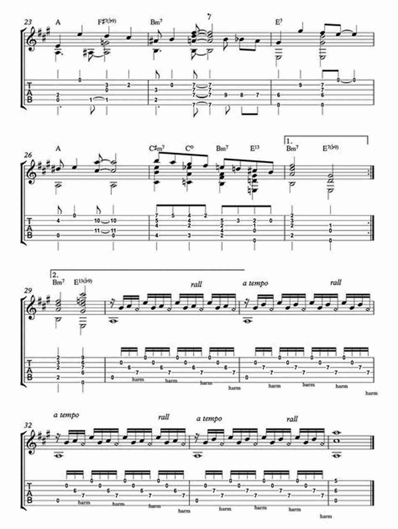 Chords For When You Wish Upon A Star On Solo Guitar Disney Songs Beginning Solo Guitar: 15 Songs Arranged For Beginning Chord Melody Style In Standard Notation And Tablature