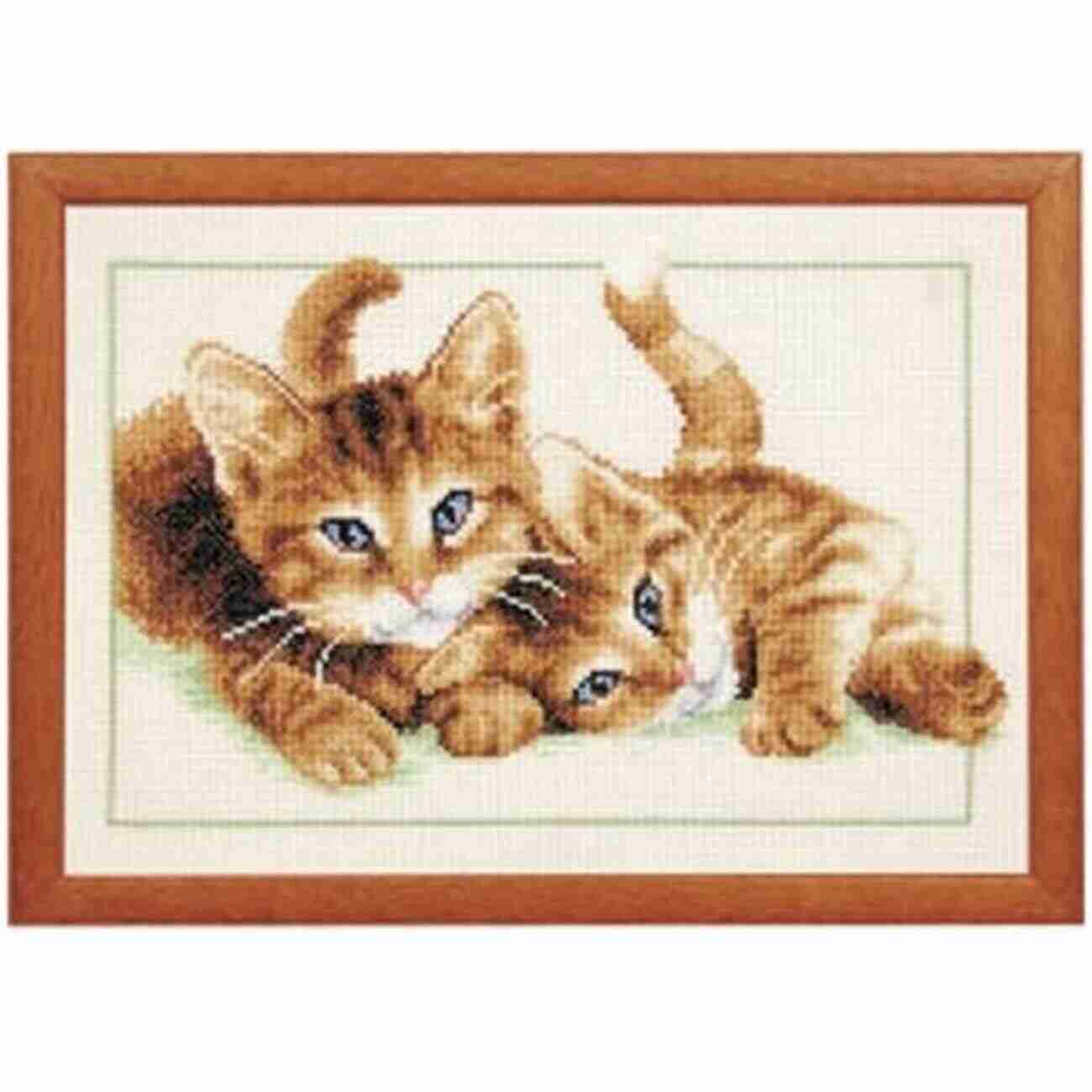 Counted Cross Stitch Pattern Playful Kittens Counted Cross Stitch Patterns: Cat Cross Stitch Patterns 49