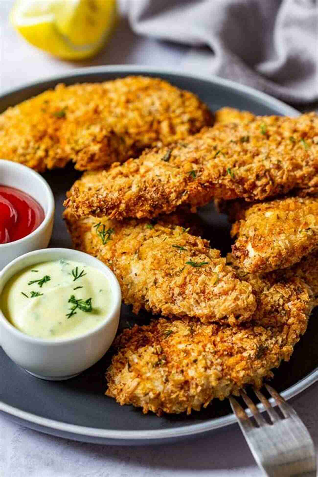 Crispy Air Fryer Chicken Tenders Air Fryer Master: 30 Amazingly Easy Air Fryer Recipes To Roast Bake And Grill Healthy Fried Meals For Any Budget