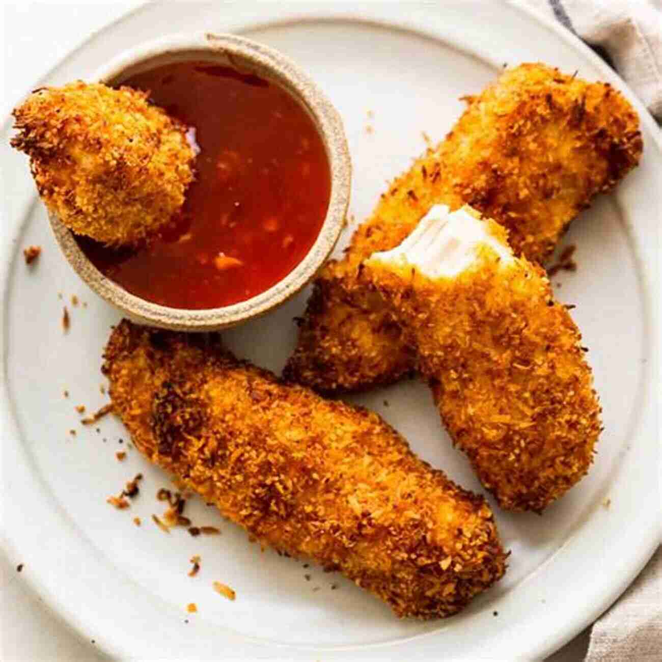 Crispy Air Fryer Coconut Chicken Air Fryer Master: 30 Amazingly Easy Air Fryer Recipes To Roast Bake And Grill Healthy Fried Meals For Any Budget