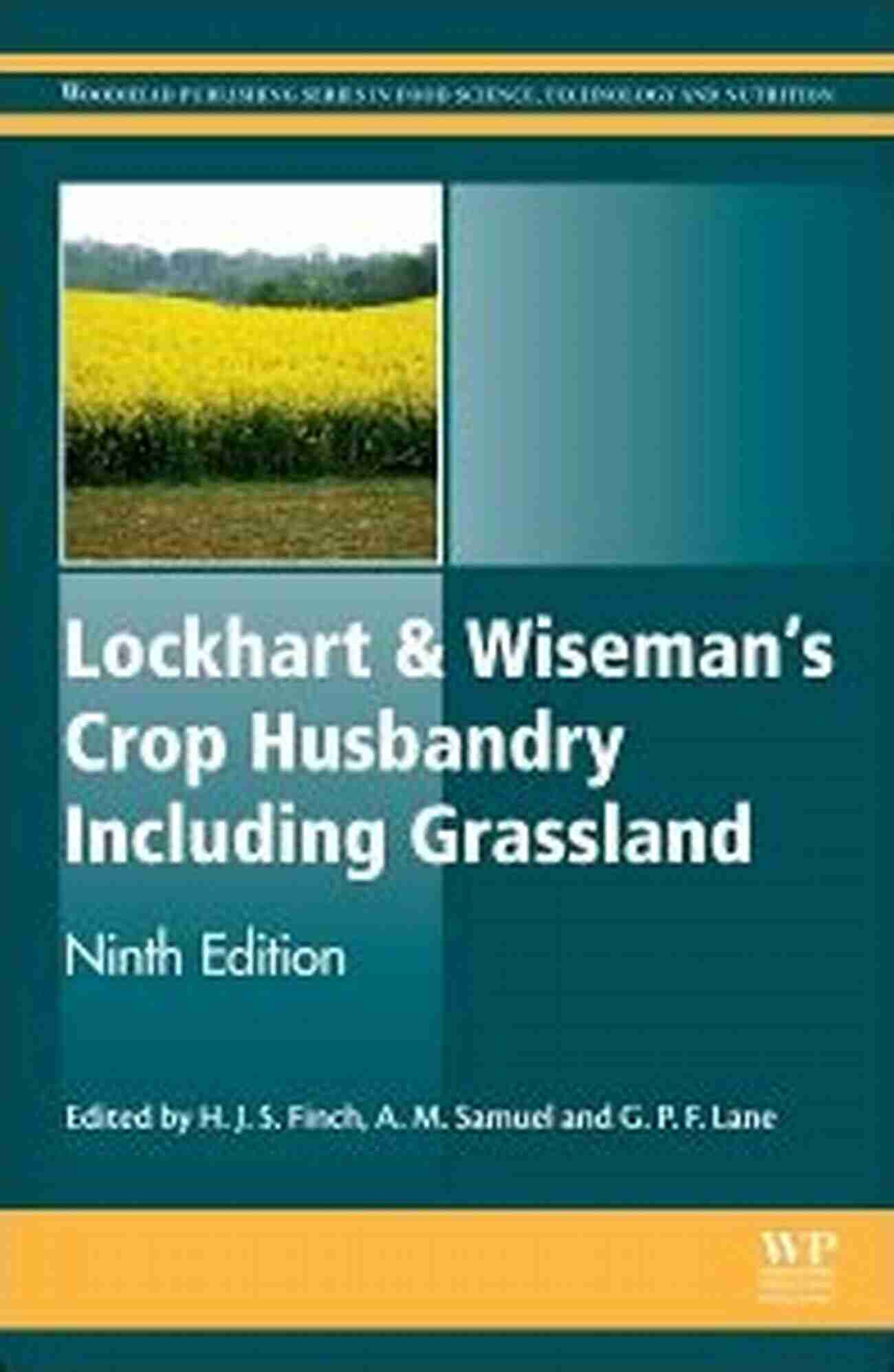 Crop Husbandry Including Grassland To Crop Husbandry: Including Grassland