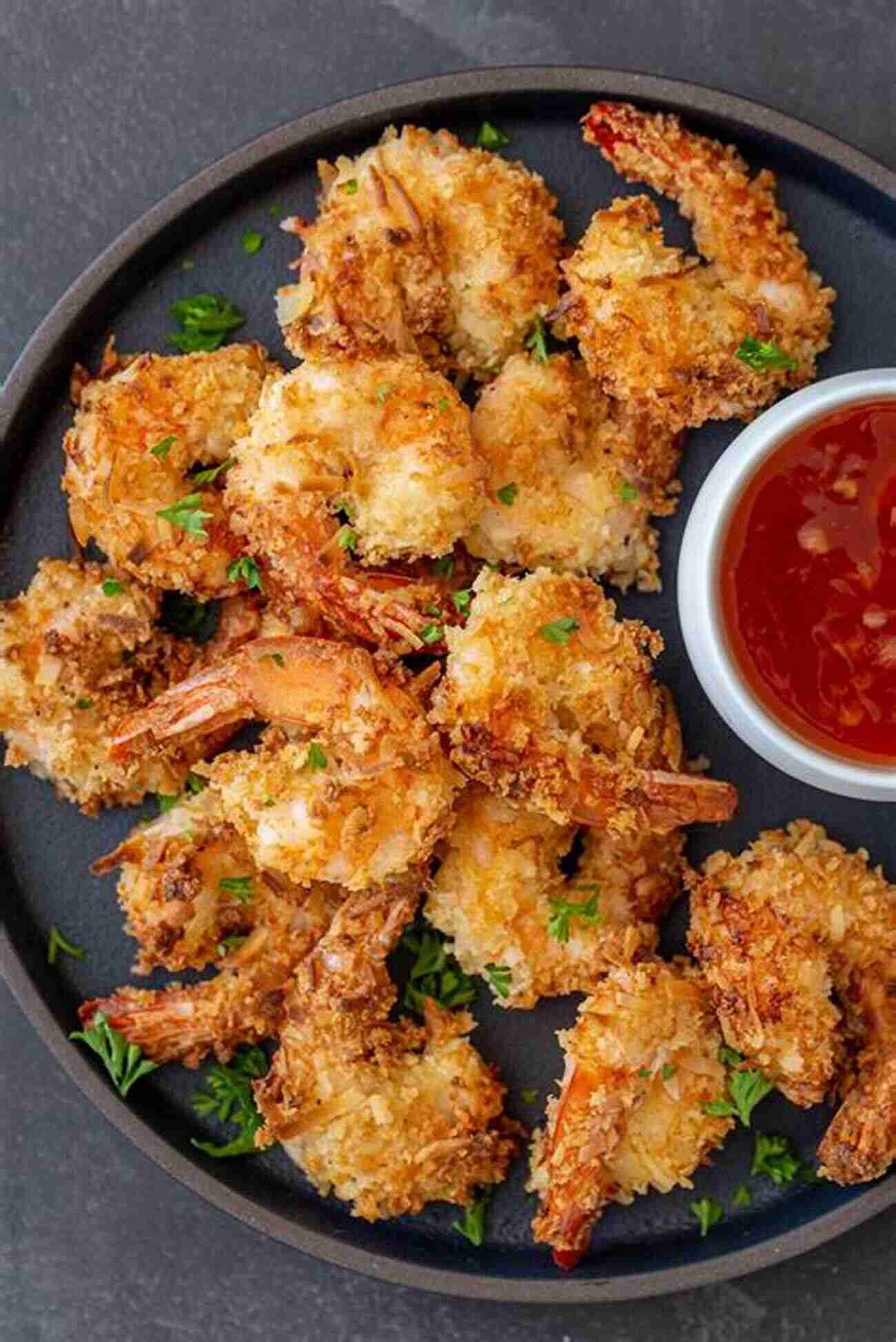 Crunchy Air Fryer Coconut Shrimp Tacos Air Fryer Master: 30 Amazingly Easy Air Fryer Recipes To Roast Bake And Grill Healthy Fried Meals For Any Budget