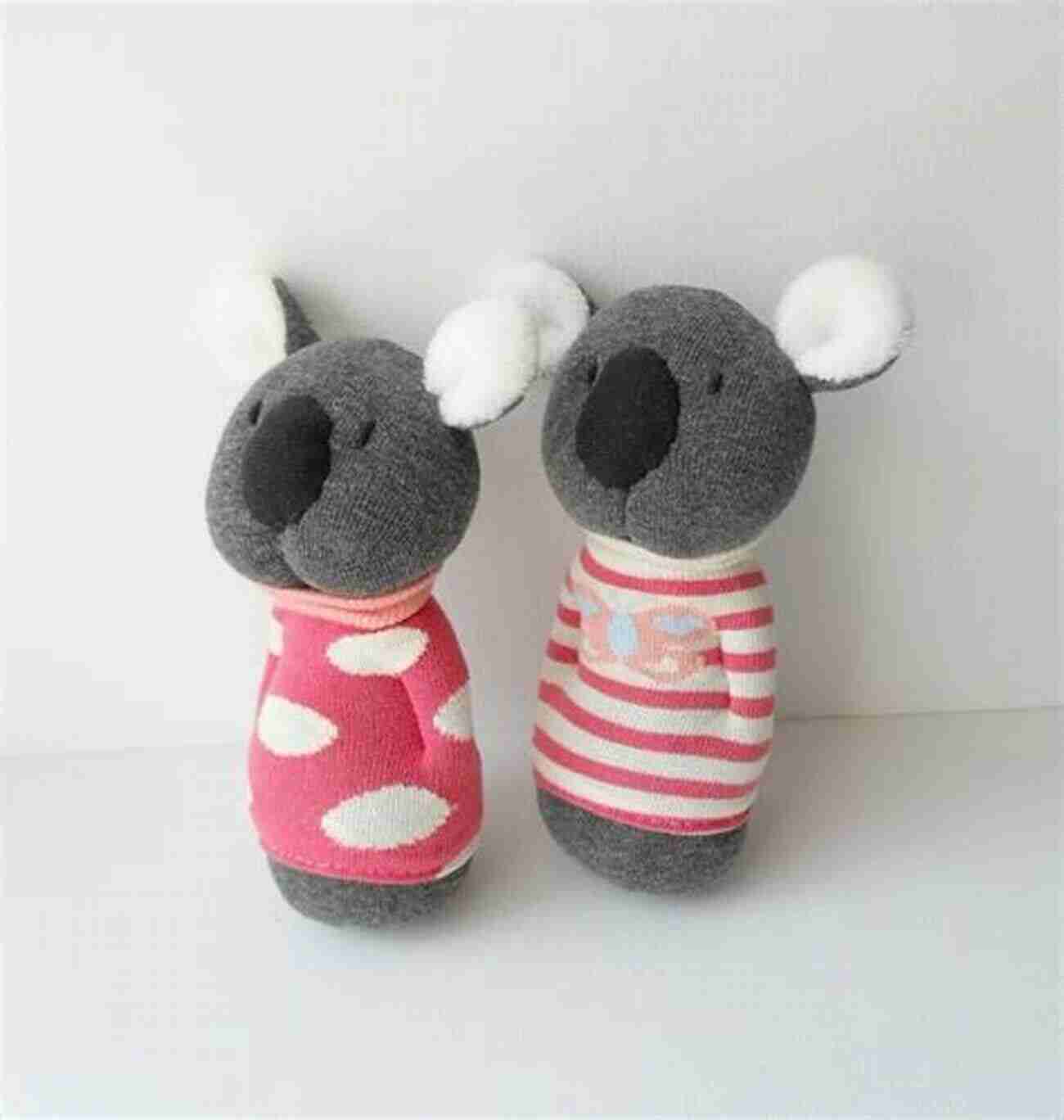 Cute Sock Koalas Made From Socks Socks Appeal: 16 Fun Funky Friends Sewn From Socks