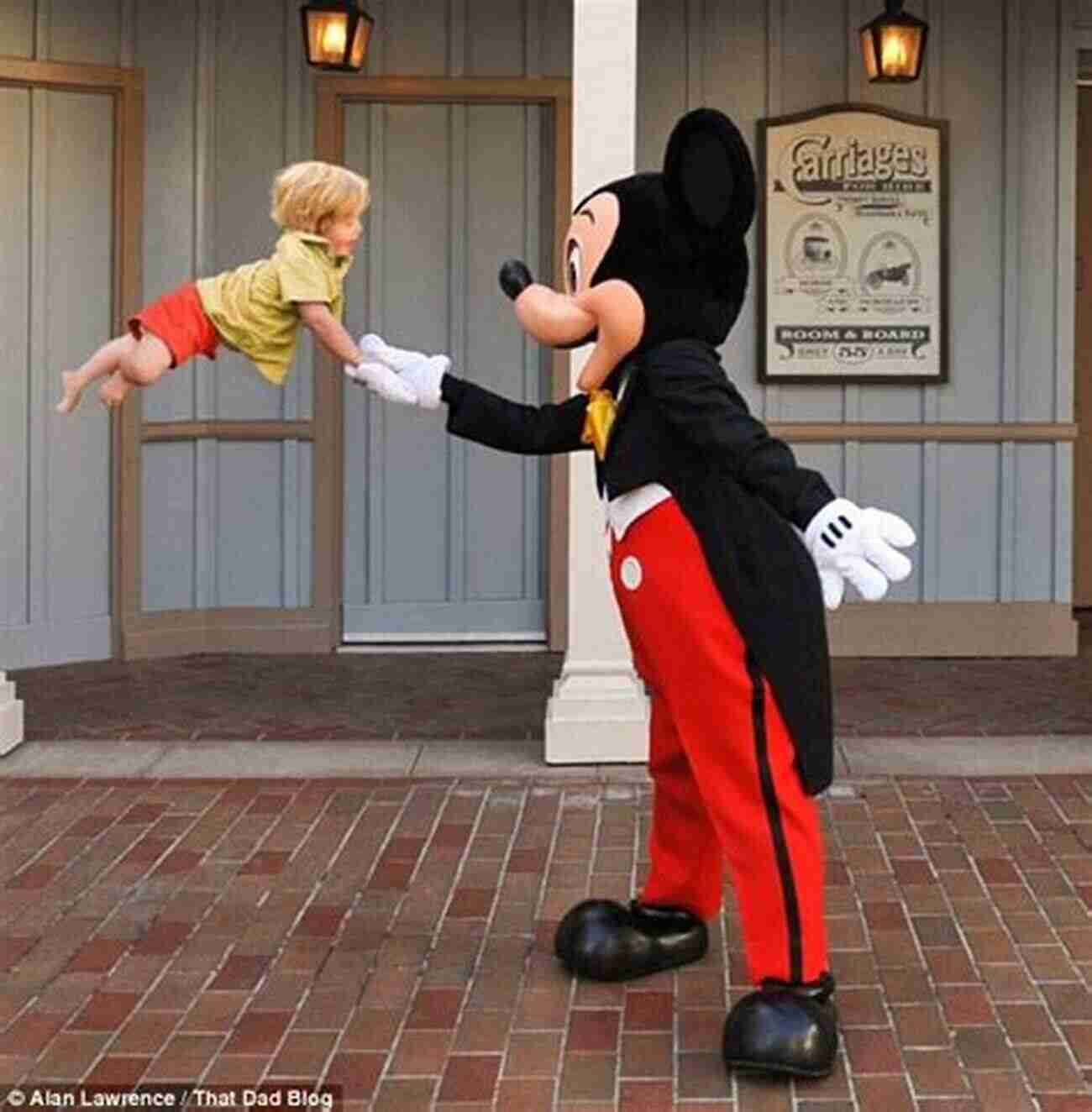 Dad Approved Disney 2014 Edition A Dad And His Child Meeting Mickey Mouse D A D : Dad Approved Disney 2014 Edition