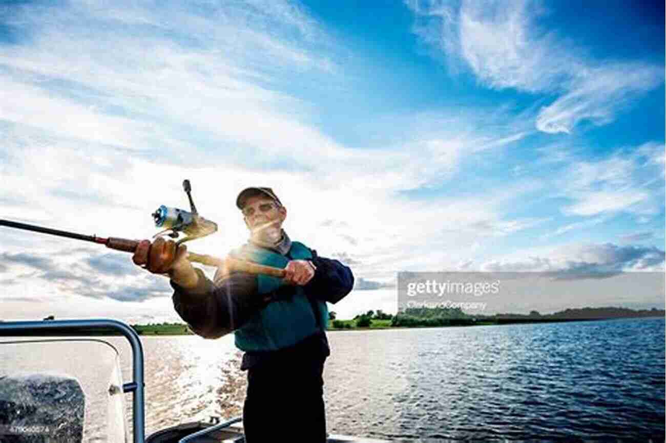 Experienced Fisherman Casting His Line Into The Serene Waters Of A Lake The Hand Of Angling For Scotland And The Border Counties: Embracing The Practical Experience Of Thirty Years Fishing With Map And Routes S