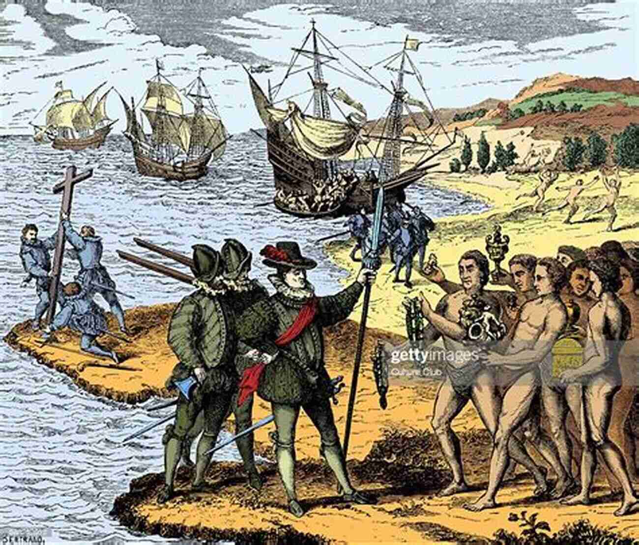 Explorers Setting Foot On American Soil American Heritage History Of Early America: 1492 1776