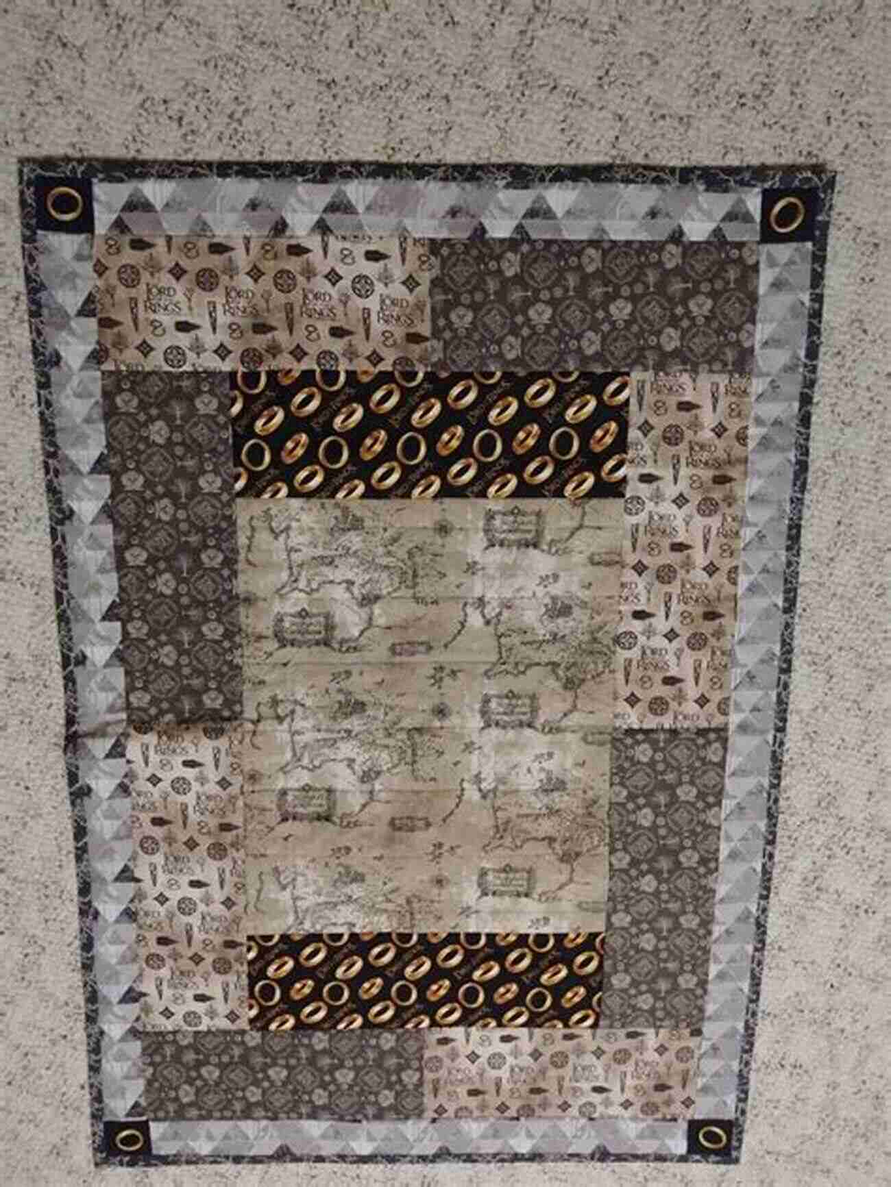 Fantastical Quilt Inspired By Lord Of The Rings Learning About Quilting: 12 Novel Inspired Quilting Projects And How To Make Them: Easy Quilting Patterns