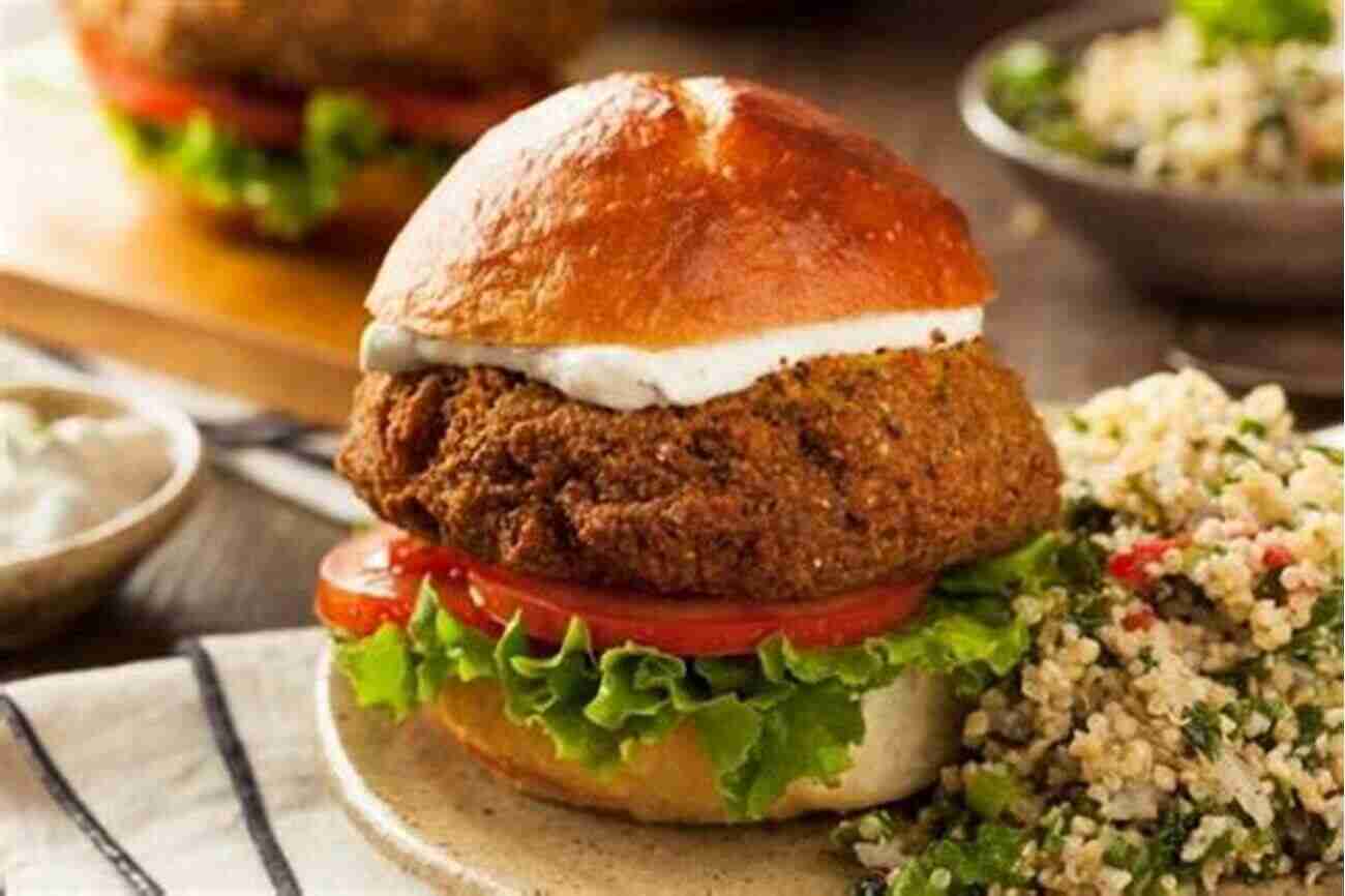 Flavorful Air Fryer Falafel Burger Air Fryer Master: 30 Amazingly Easy Air Fryer Recipes To Roast Bake And Grill Healthy Fried Meals For Any Budget