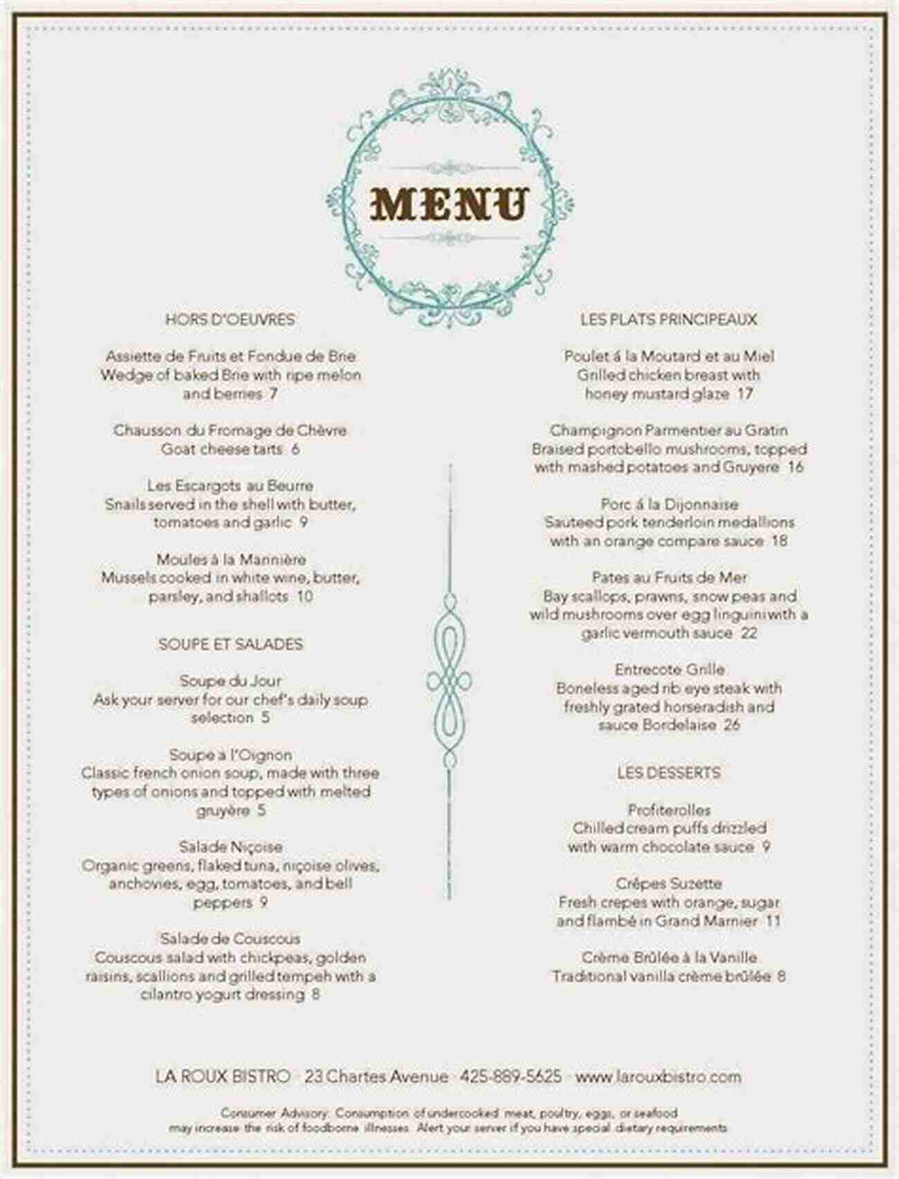 French Menu Translator A Comprehensive Restaurant Guide For Exploring The Flavors Of France Eating Drinking In Paris 8th Edition: French Menu Translator Restaurant Guide (Eating Drinking On The Open Road )