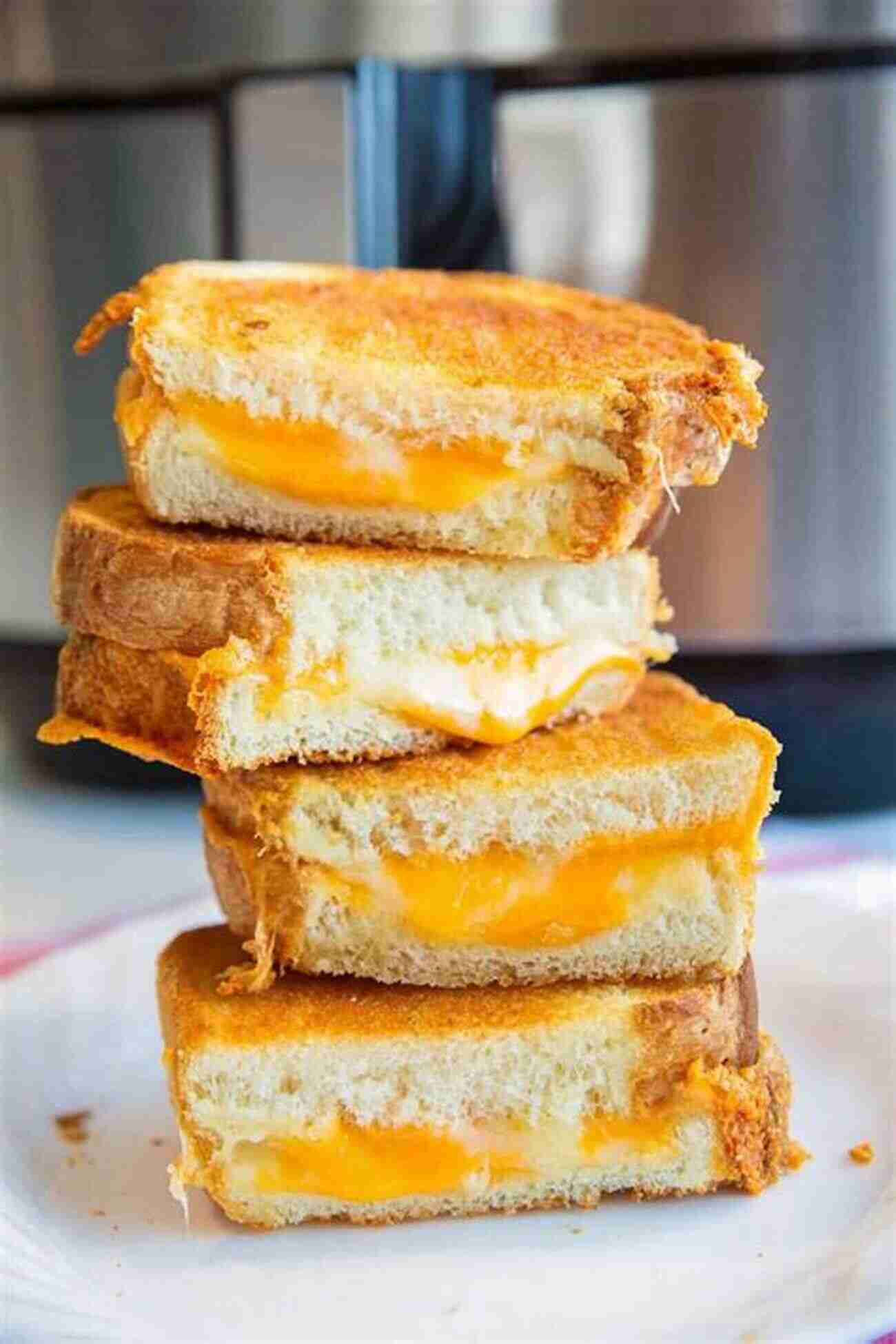 Gooey Air Fryer Grilled Cheese Sandwich Air Fryer Master: 30 Amazingly Easy Air Fryer Recipes To Roast Bake And Grill Healthy Fried Meals For Any Budget