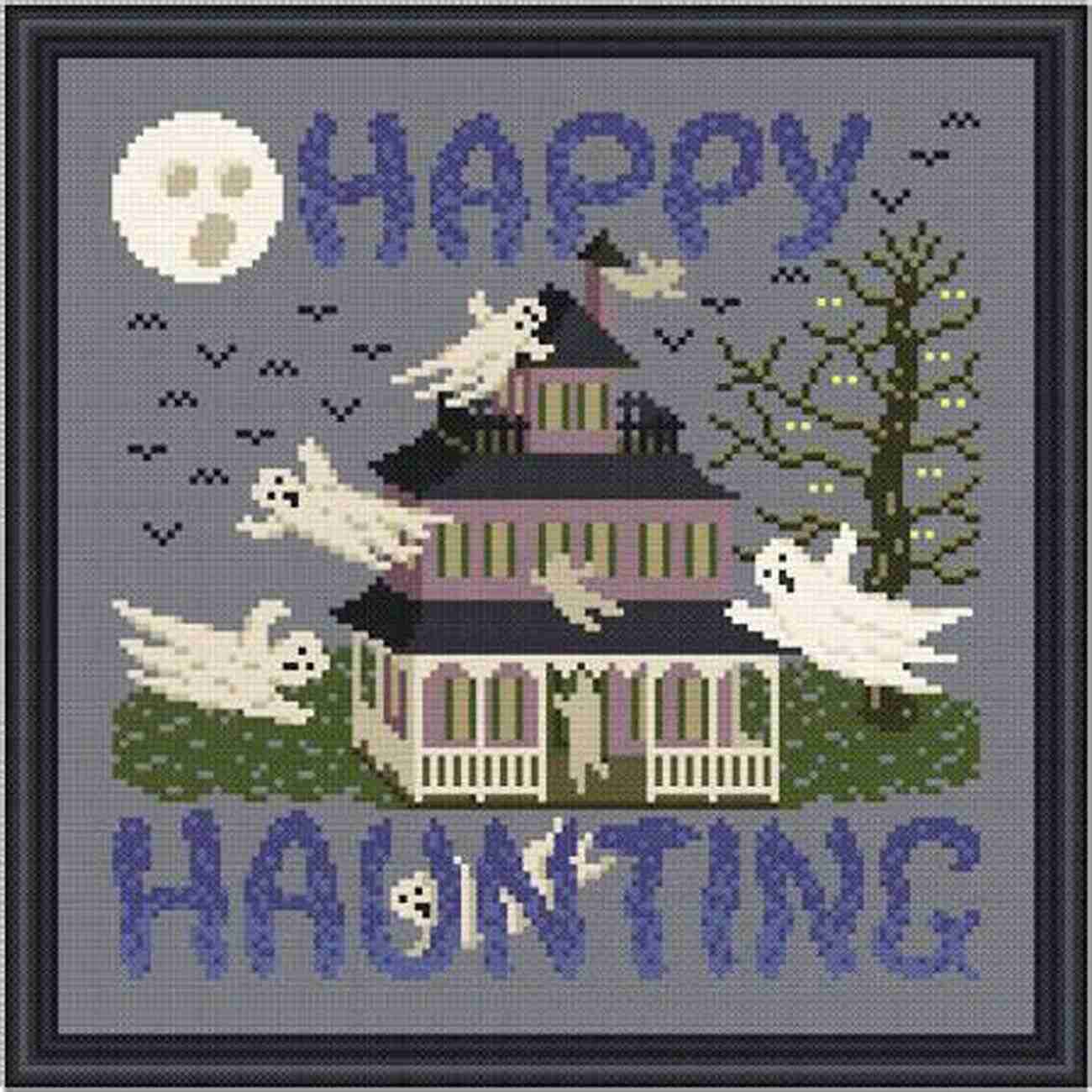 Hauntingly Beautiful Cross Stitch Decorations Halloween Cross Stitch Patterns: 5 Festive Cross Stitch Patterns