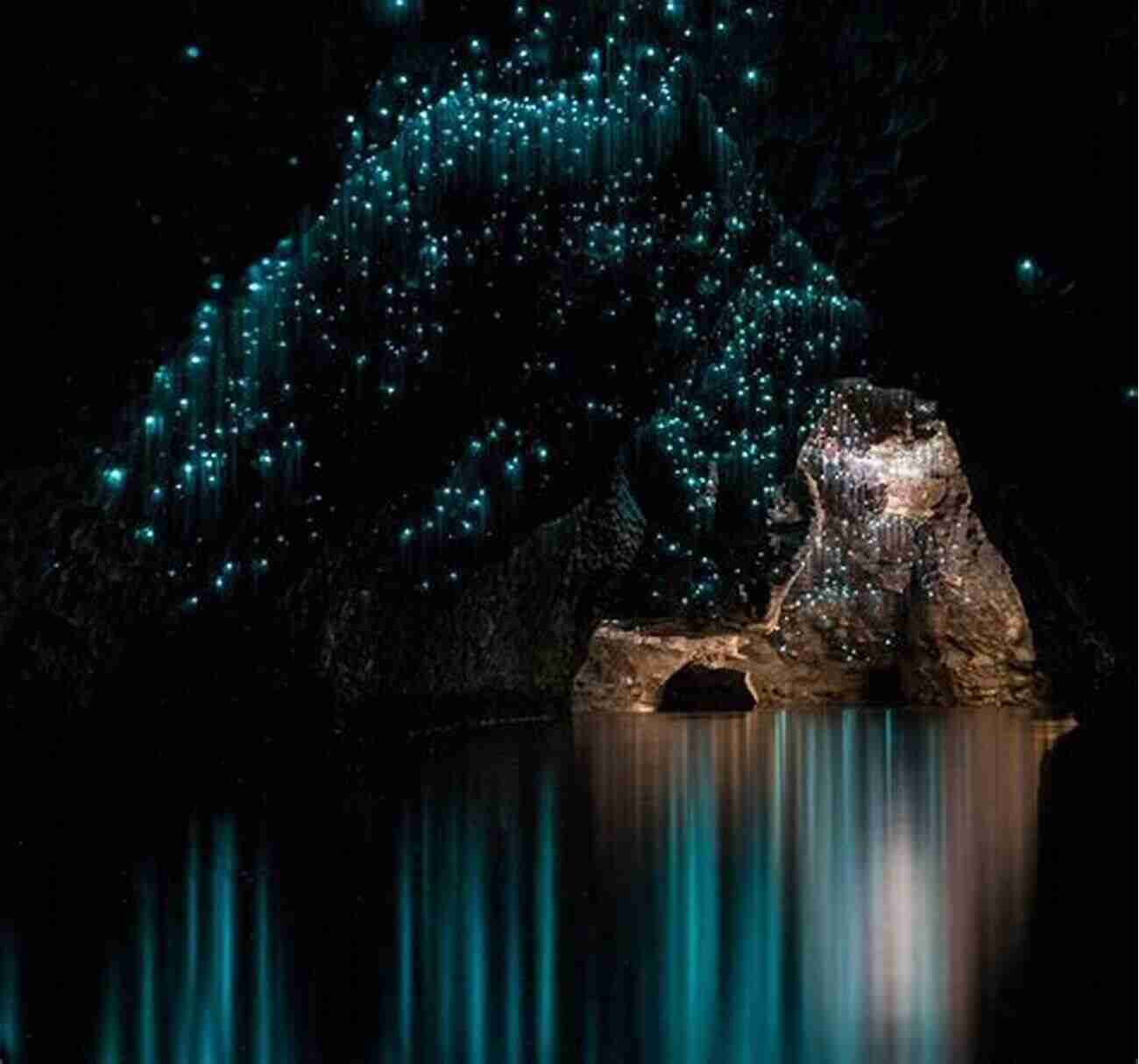 Illuminated Waitomo Glowworm Caves New Zealand From Fiordland To Bay Of Islands: Travel Stories From New Zealand