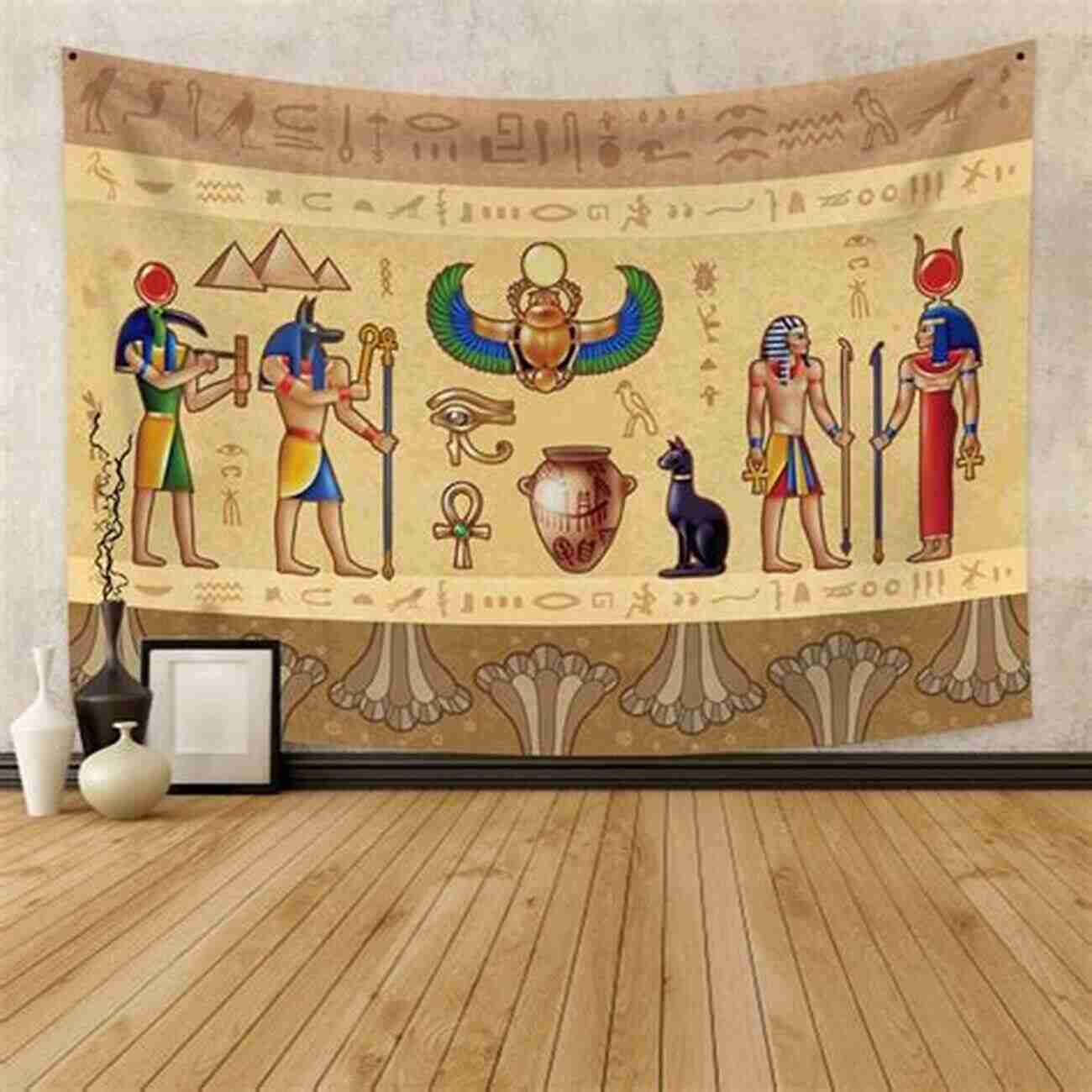 Illustration Of Egyptian Gods In Tapestry Of The Gods Volume Tapestry Of The Gods Volume I