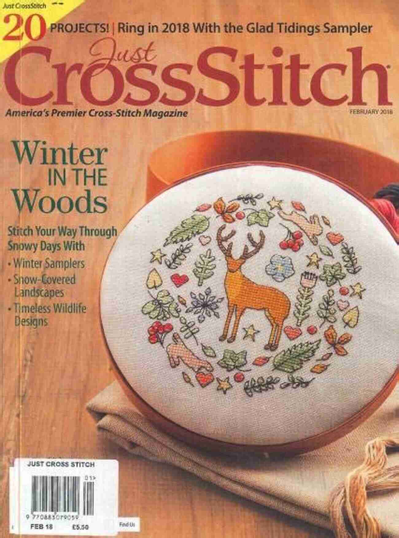 Just Cross Stitch Magazine Ran Zilca