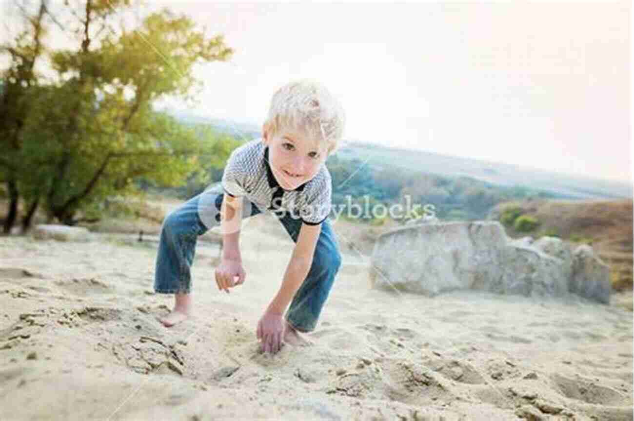 Little Boy Playing In Nature Little Boy Where S Your Joy?