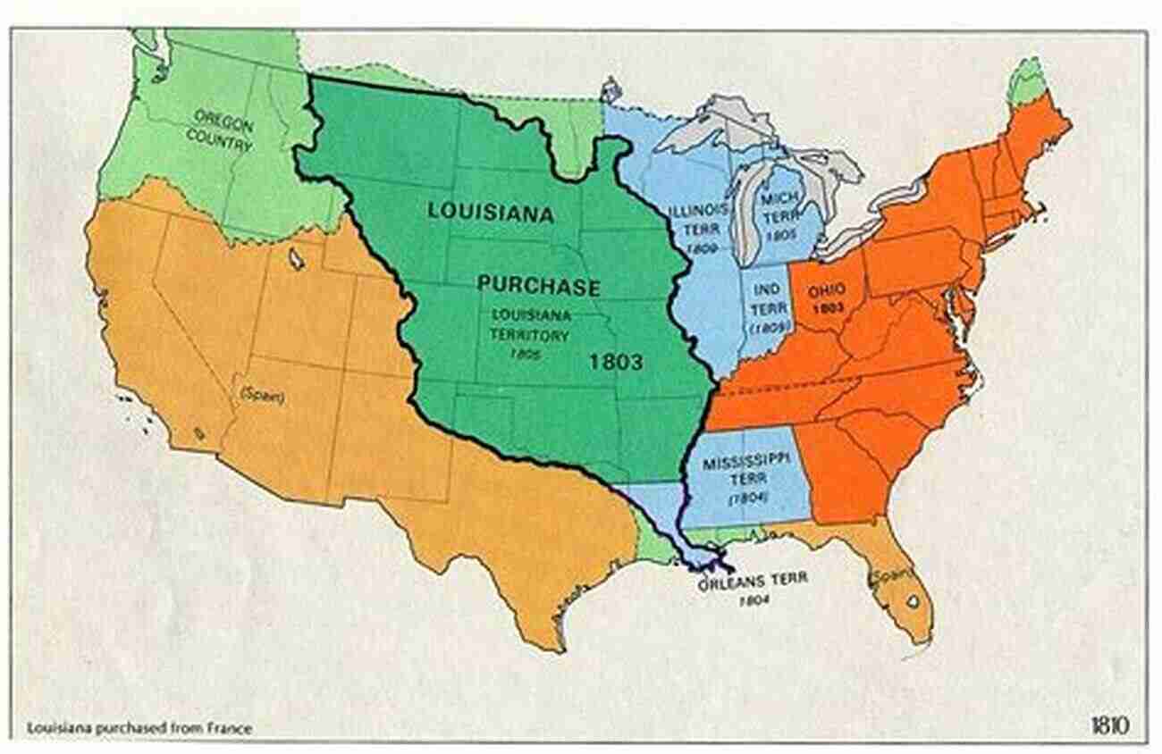 Louisiana Purchase Map History Of The United States During Thomas Jefferson S Administrations (All 4 Volumes): The Inauguration American Ideals Closure Of The Mississippi And France The Rise Of A British Party