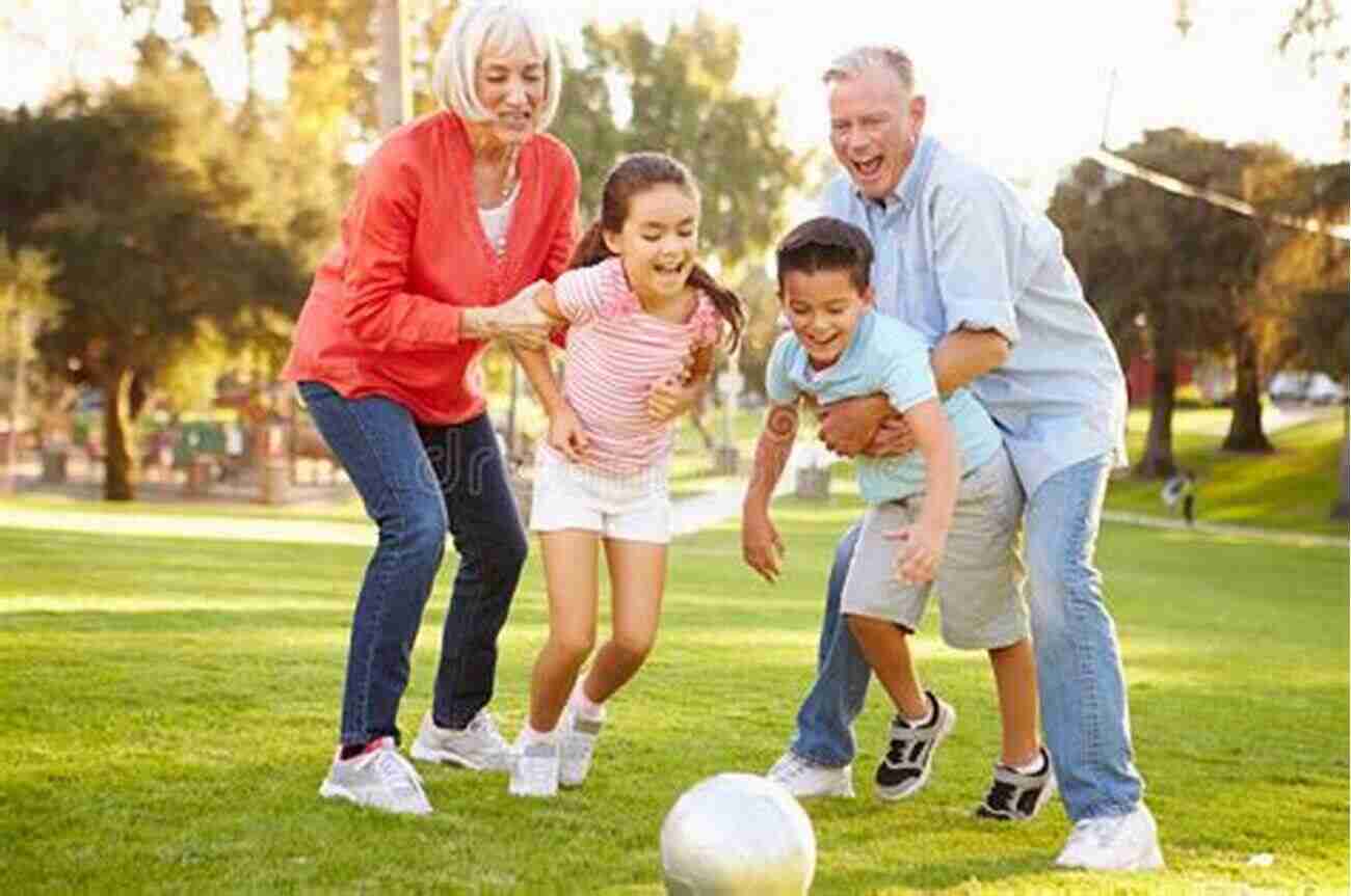 Loving Grandparents With Their Grandchildren Playing In The Park Grandparenting: Creating And Keeping A Lasting Legacy