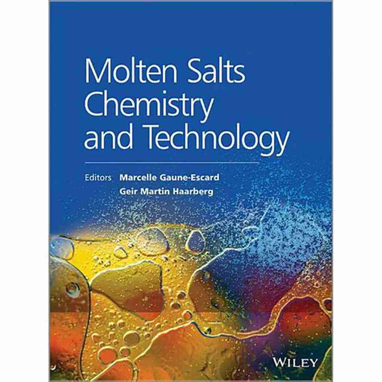 Molten Salts Chemistry Molten Salts Chemistry And Technology