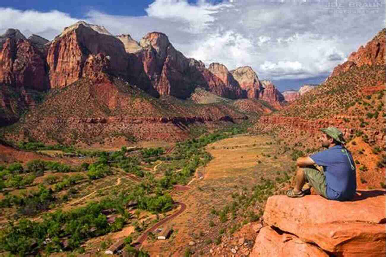 Nathan Ryder Hiking With His Dog On The Watchman Trail In Zion National Park Best Dog Hikes Utah Nathan Ryder