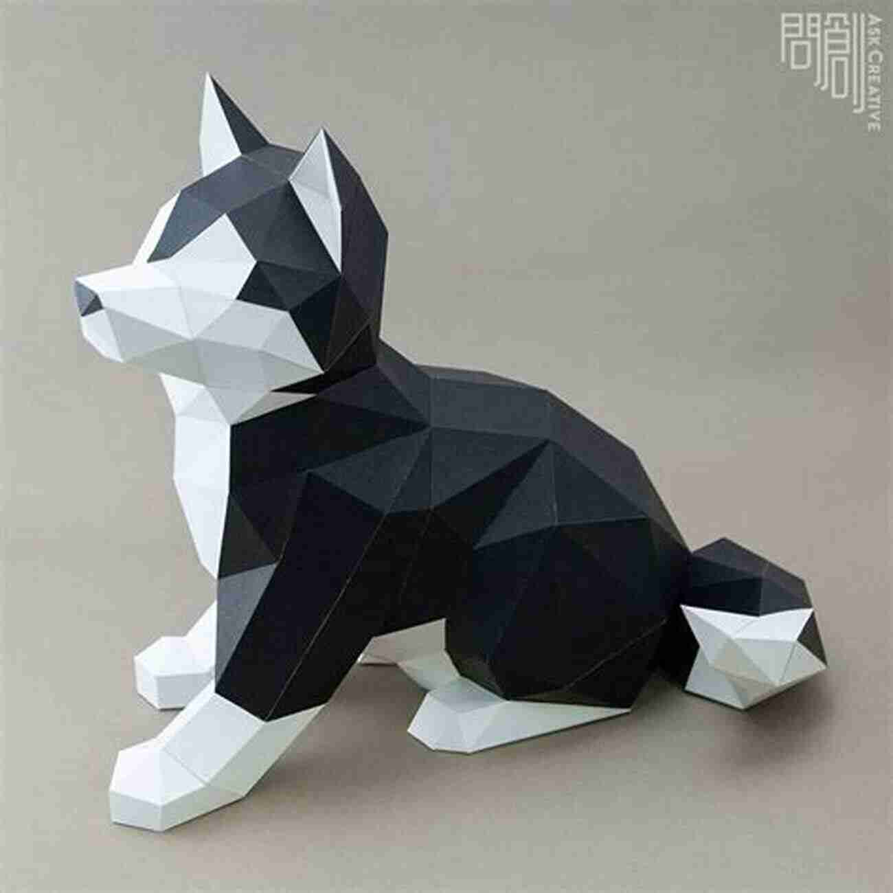 Origami Siberian Husky Dog Origami: 20 Different Origami Dogs To Create