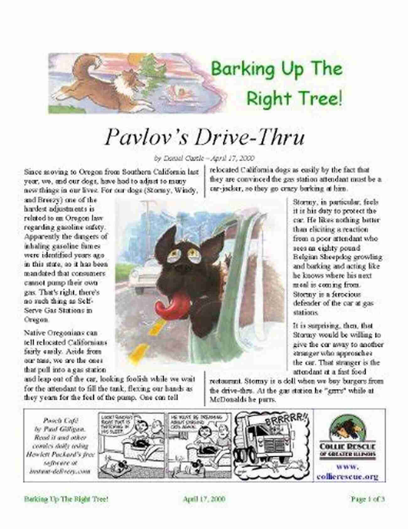 Pavlov Drive Thru Barking Up The Right Tree 20000417 Pavlov S Drive Thru (Barking Up The Right Tree 20000417)