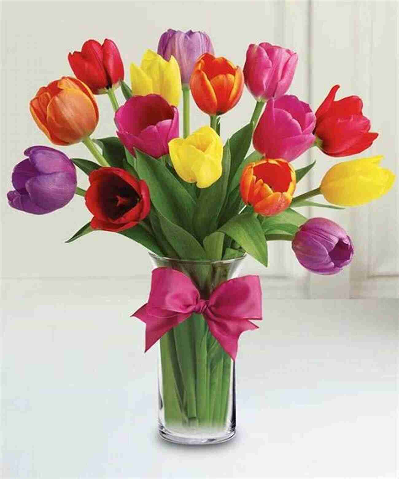 Regal Tulips The Essence Of Spring, With Their Striking Colors And Beautiful Shapes VONFLORA SuperFlowers: Best 100 Flowers Of Volume 3