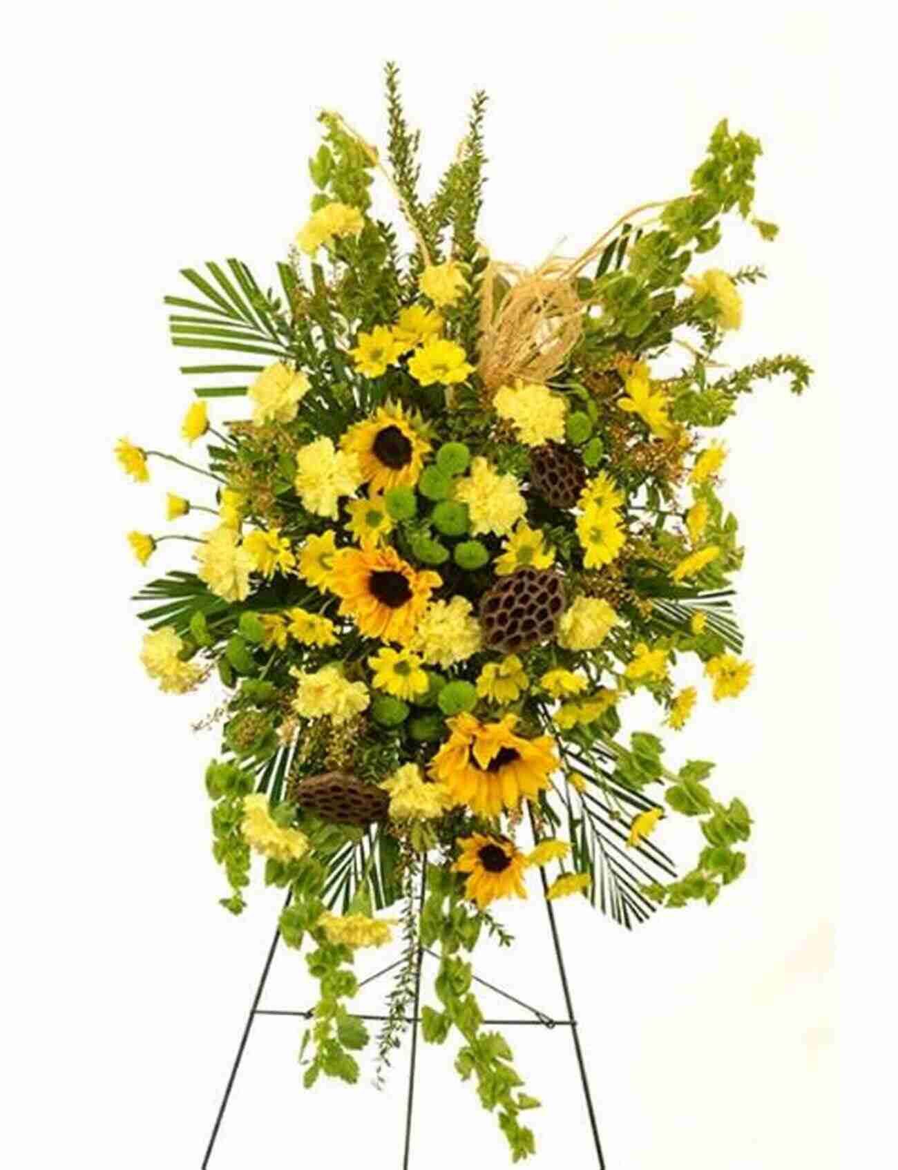 Serene Sunflowers Symbols Of Positivity And Happiness, With Their Vibrant Yellow Petals And Sunny Disposition VONFLORA SuperFlowers: Best 100 Flowers Of Volume 3