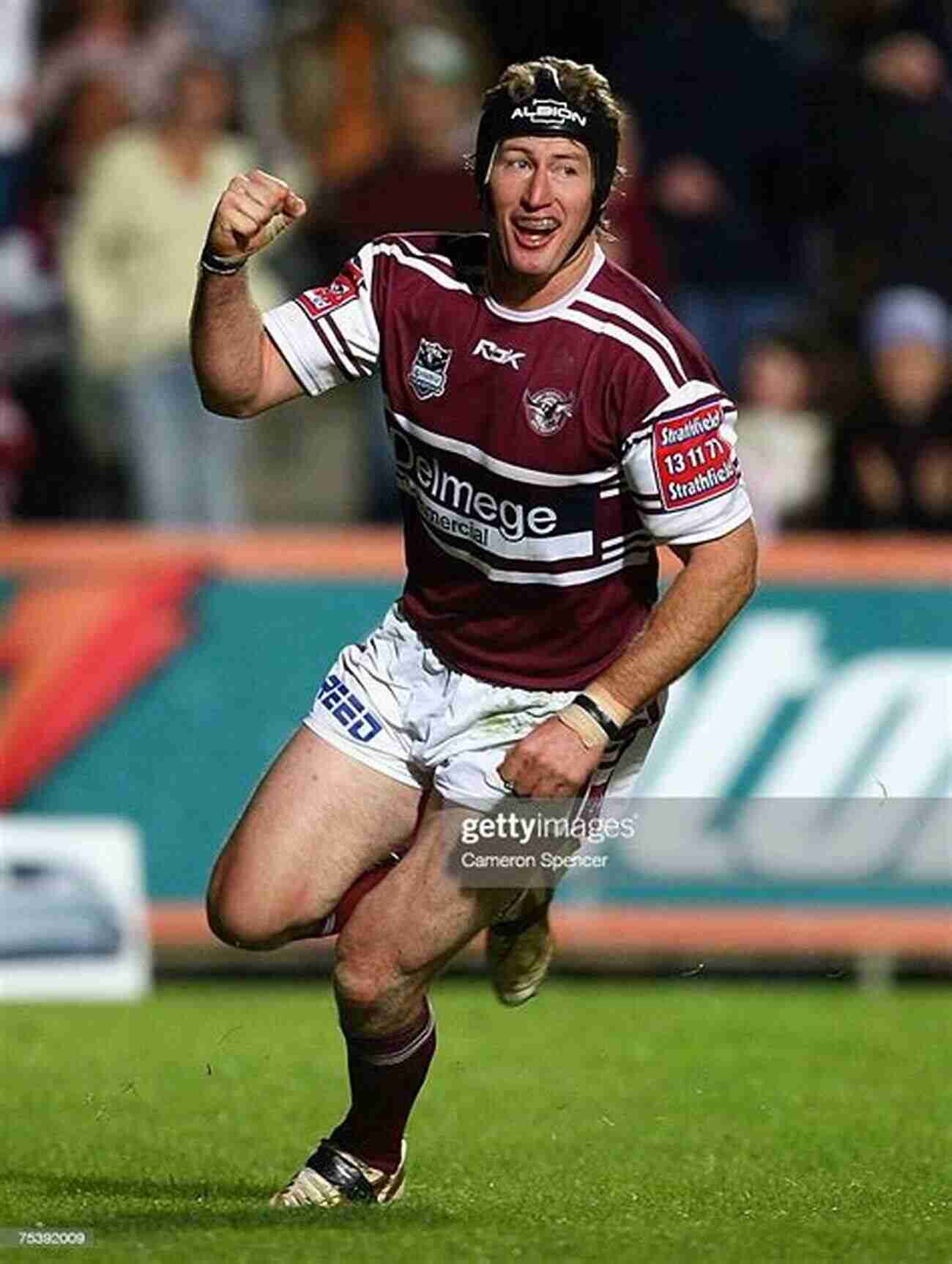 Steve Menzies Scoring A Try During A Game Beaver: The Steve Menzies Story