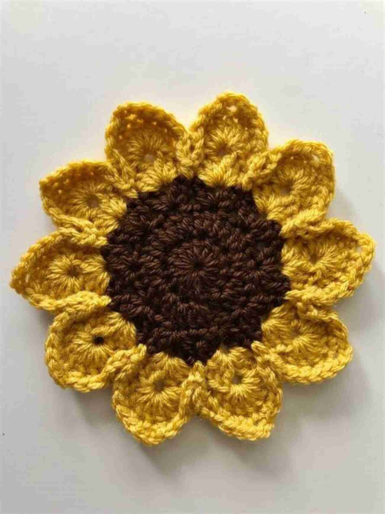 Vibrant Sunflower Crochet Pattern 20 To Crochet: Crocheted Flowers (Twenty To Make)