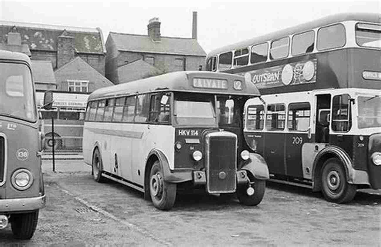 Vintage Coventry Bus At Sunset Coventry Buses 1914 1946 David Harvey