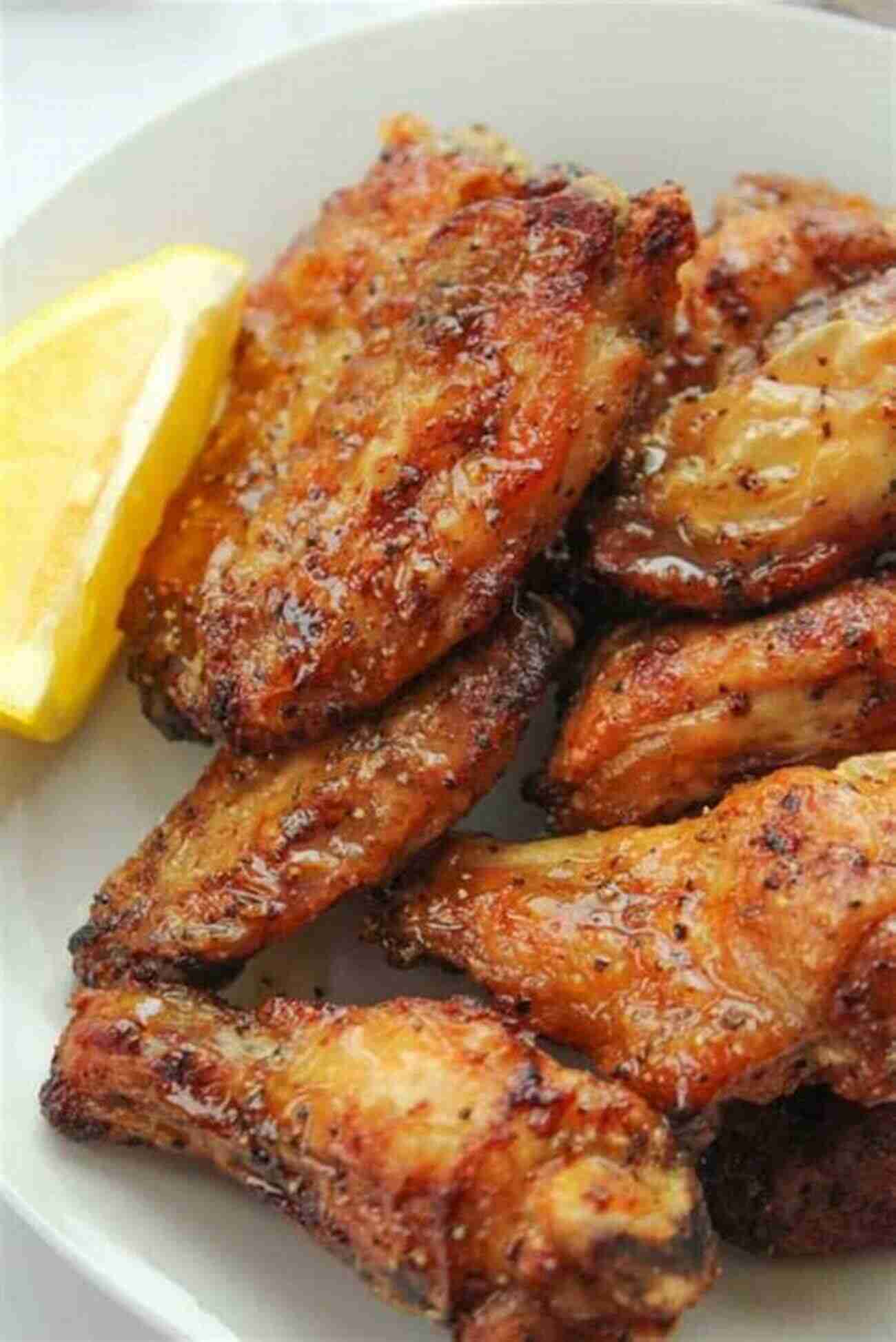 Zesty Air Fryer Lemon Pepper Chicken Wings Air Fryer Master: 30 Amazingly Easy Air Fryer Recipes To Roast Bake And Grill Healthy Fried Meals For Any Budget