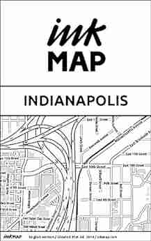 Indianapolis Inkmap maps for eReaders sightseeing museums going out hotels (English)