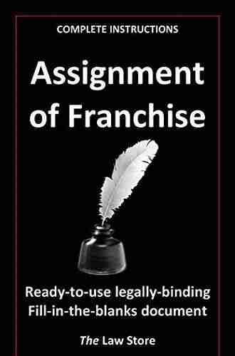 Assignment of Lease: Ready To Use Legally Binding Fill In The Blanks Assignment