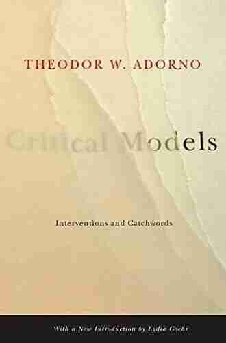 Critical Models: Interventions And Catchwords (European Perspectives: A In Social Thought And Cultural Criticism)